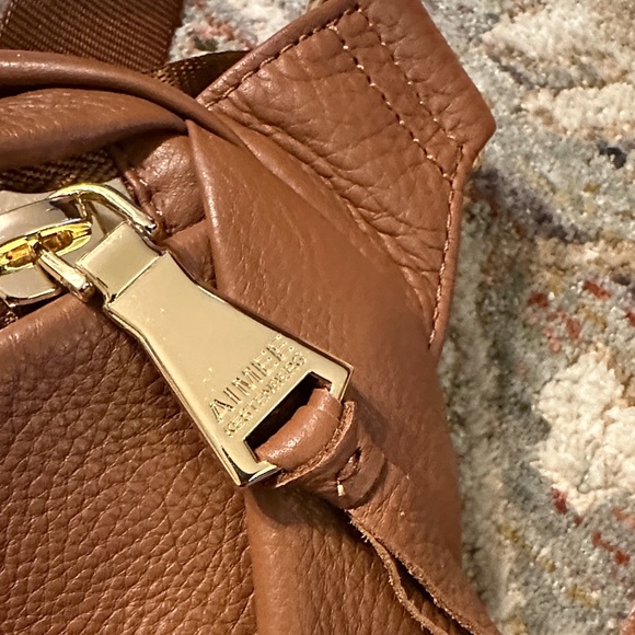Aimee Kestenberg Brown Leather Crossbody Bag - Bum bag - NWT - Picture 9 of 12